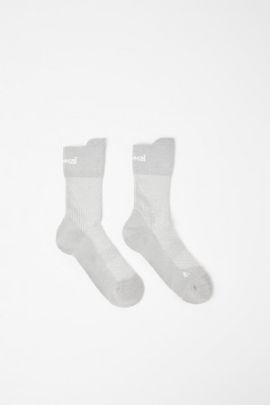 NNormal Running socks N1ARS01-003 Socks Grey | QJBGR9281