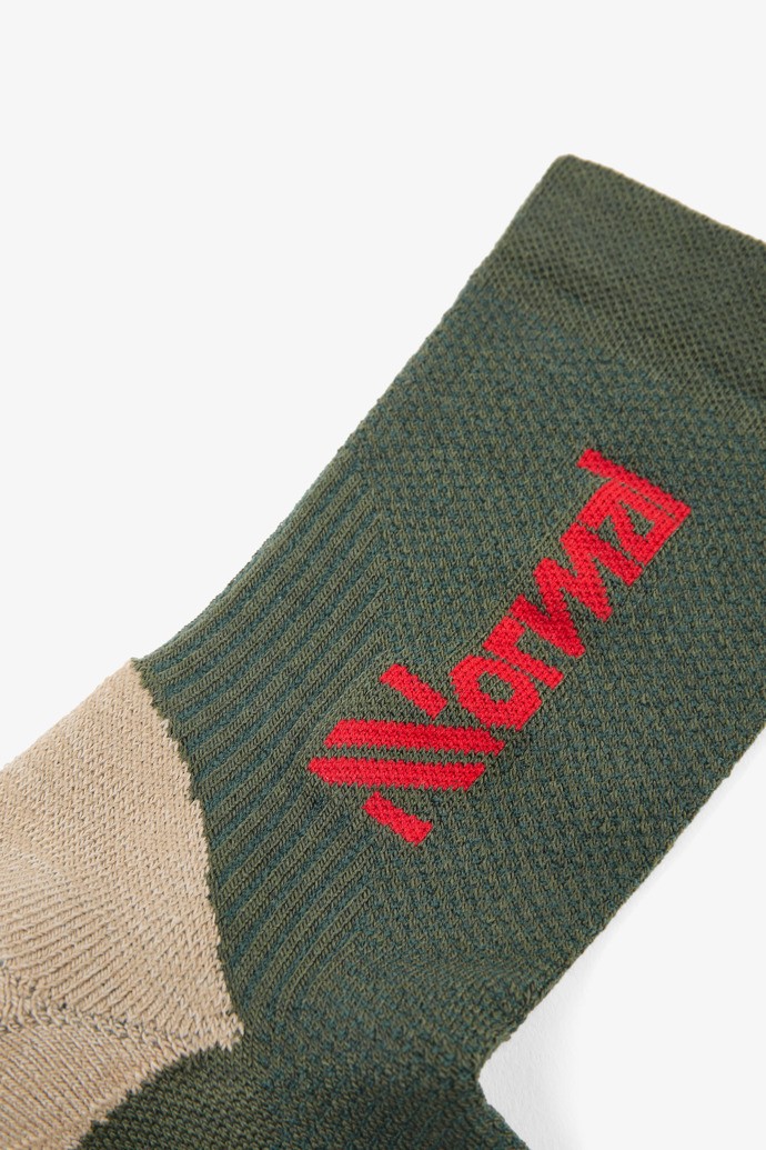 NNormal Merino socks 2 N2AMS02-003 Green | HAKGC6093