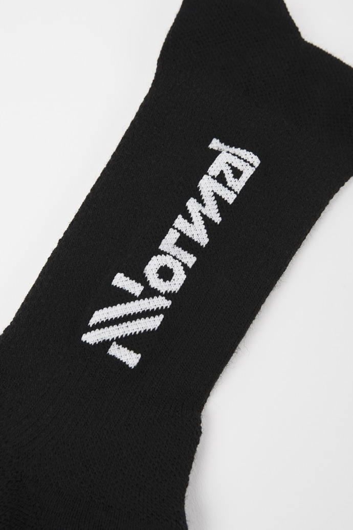 NNormal Merino socks N2AMS01-001 Socks Black | QFECM3954