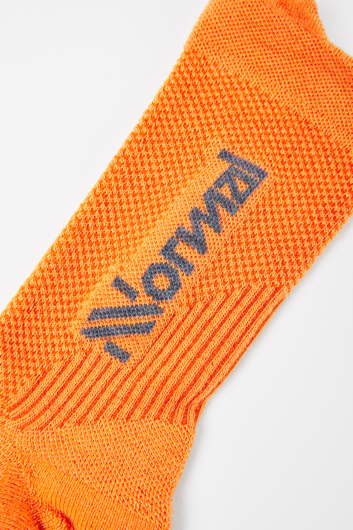 NNormal Merino socks N2AMS01-002 Socks Orange | WTFAZ3274