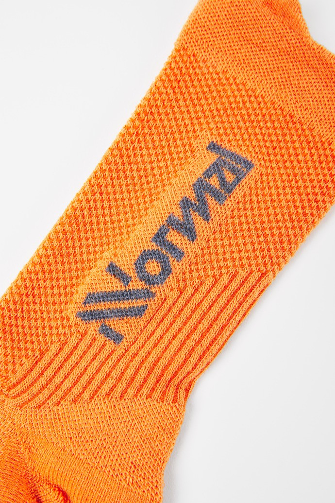 NNormal Merino socks N2AMS01-002 Socks Orange | LGQCW5126