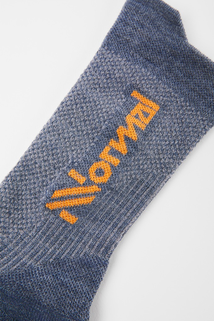 NNormal Merino socks N2AMS01-003 Socks Blue | UGXVY7846