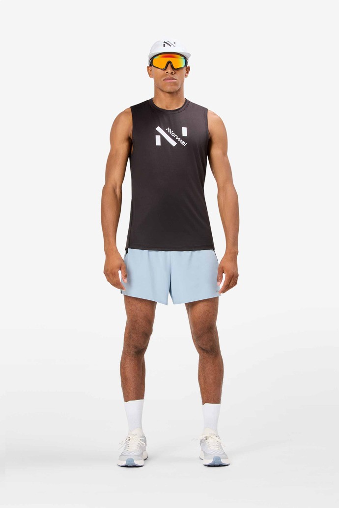 NNormal Race tank N1CMRT1-001 Tank tops Black | GRSDU5628