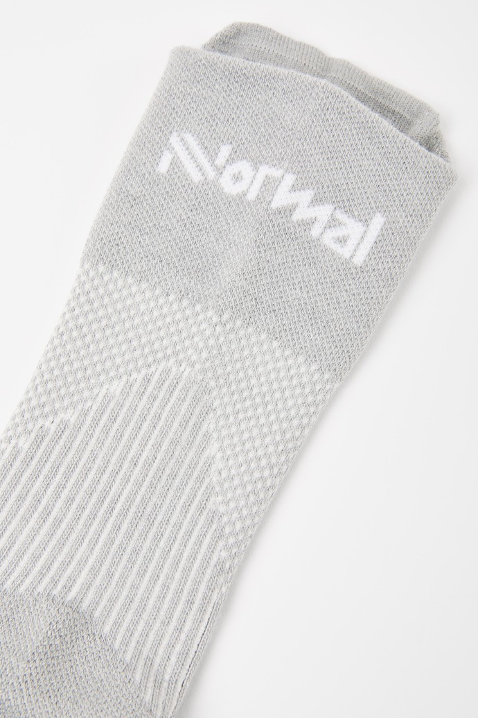 NNormal Running socks N1ARS01-003 Socks Grey | USCYZ5192