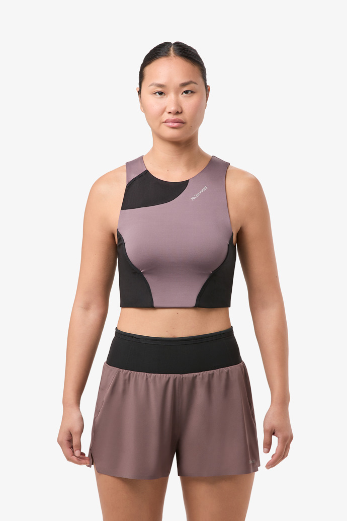 NNormal Trail cropped top albergini N2CWTB1-002 Purple | YSGEP6923