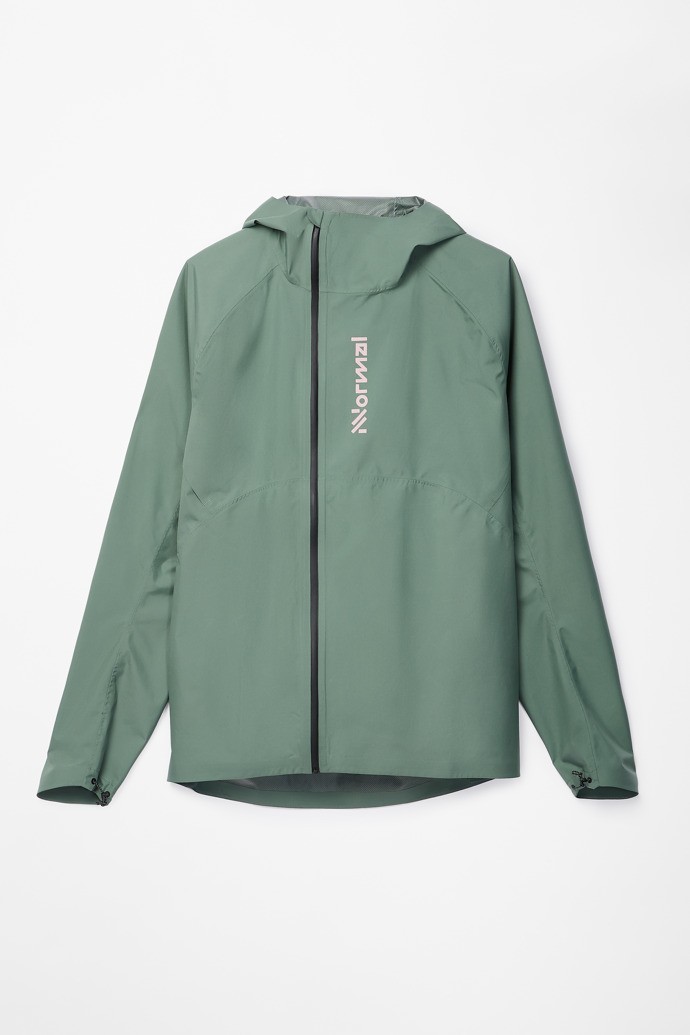 NNormal Trail rain jacket N2CMRJ1-002 Green | KEWCV5179